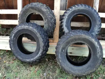 ATV Tires – H – Track ZA 602 AT 25 x 10 – 12 $190.00 for the 4 If you’re reading this, items are ava...