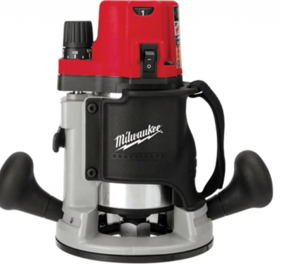 Milwaukee 2 1/4 HP variable speed plunge router, View more