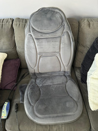 Car seat heater and massager