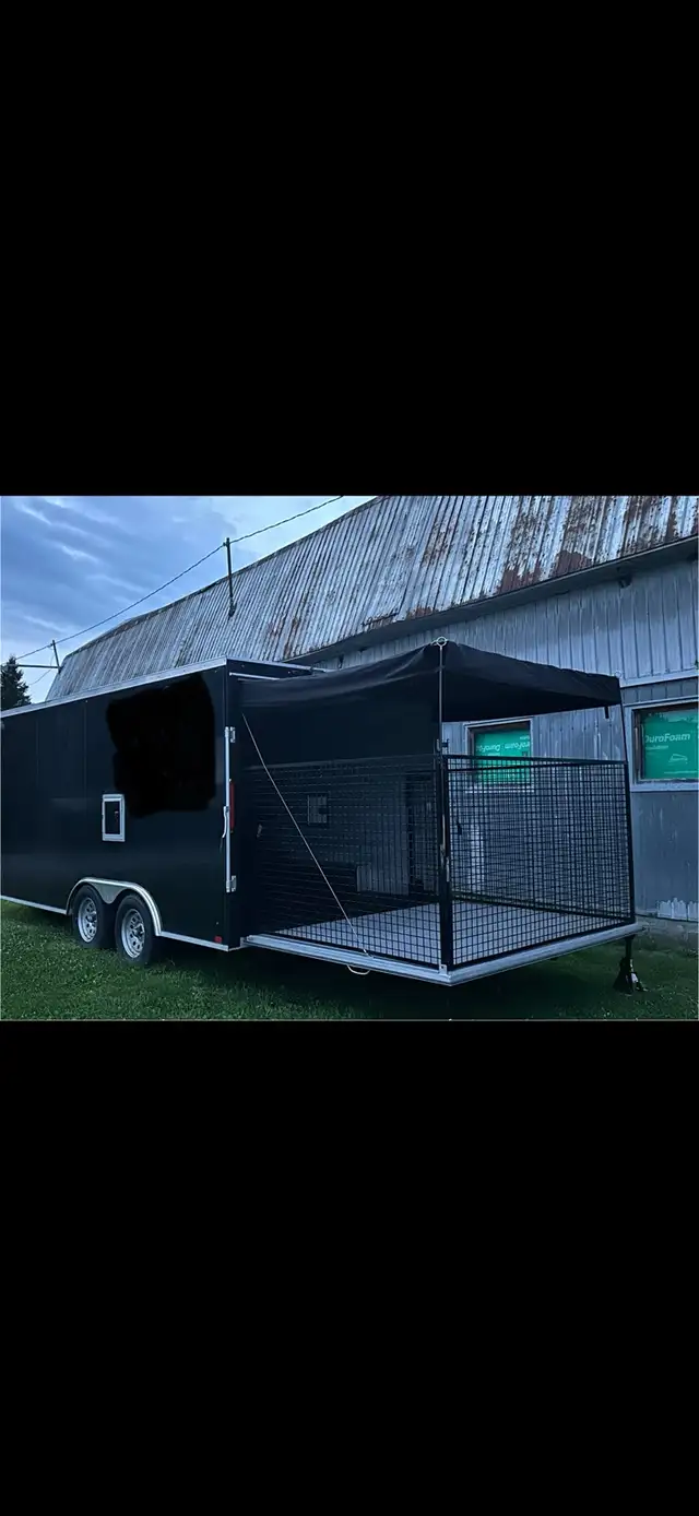 remorque fermé  8,5 x 16 en aluminium in Cargo & Utility Trailers in Victoriaville - Image 7