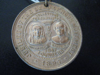 1897 Jubilee of The Band of Hope Movement Medallion