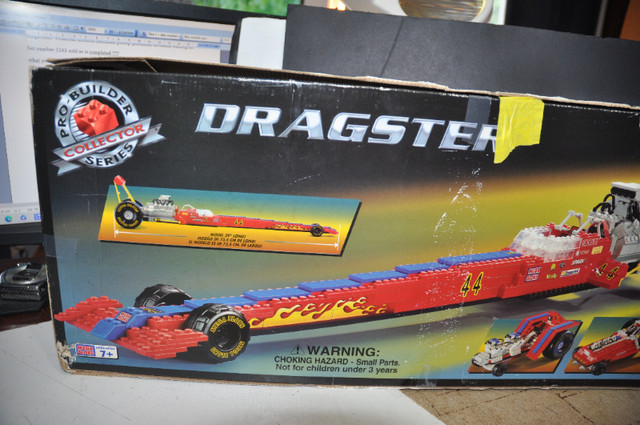 Pro-builder collector series dragster mega bloks  # 9754 dans Jouets et jeux  à Victoriaville - Image 2