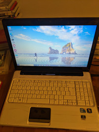 HP Pavilion laptop white fresh win10 installed