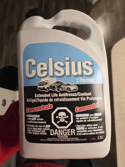 Celsius Extended Life Concentrate Coolant/AntiFreeze - 3.78L, View more