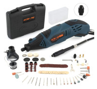 DETLEV PRO Rotary Tool Kit with 153 Accessories 170W