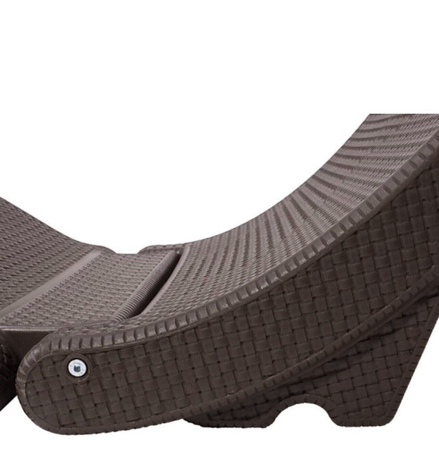 SwimWays Terra Sol Sonoma Rattan Pool Chaise Lounge Float Hot Tubs