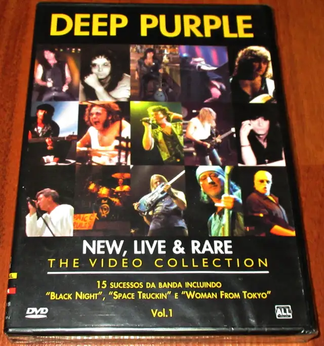 DVD :: Deep Purple – New, Live & Rare - The Video Collection