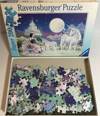 Ravensburger 12732 UNICORN PRINCESS 200 Piece Puzzle