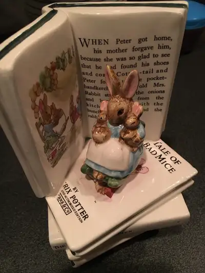 Beatrix Potter musical collectible, View more