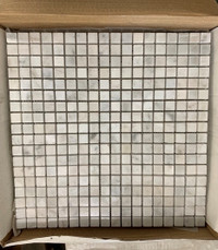 CLASSIC BIANCO 5/8"X5/8" MOSAIC