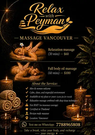 Relaxation Massage Vancouver, View more