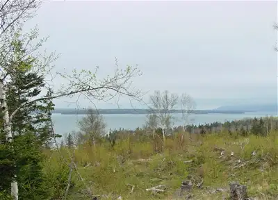 Looking for land close to Baddeck with superb water views? For Sale: 5 Acres of fantastic, hillside,...