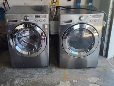 LG Washer and Dryer, View more