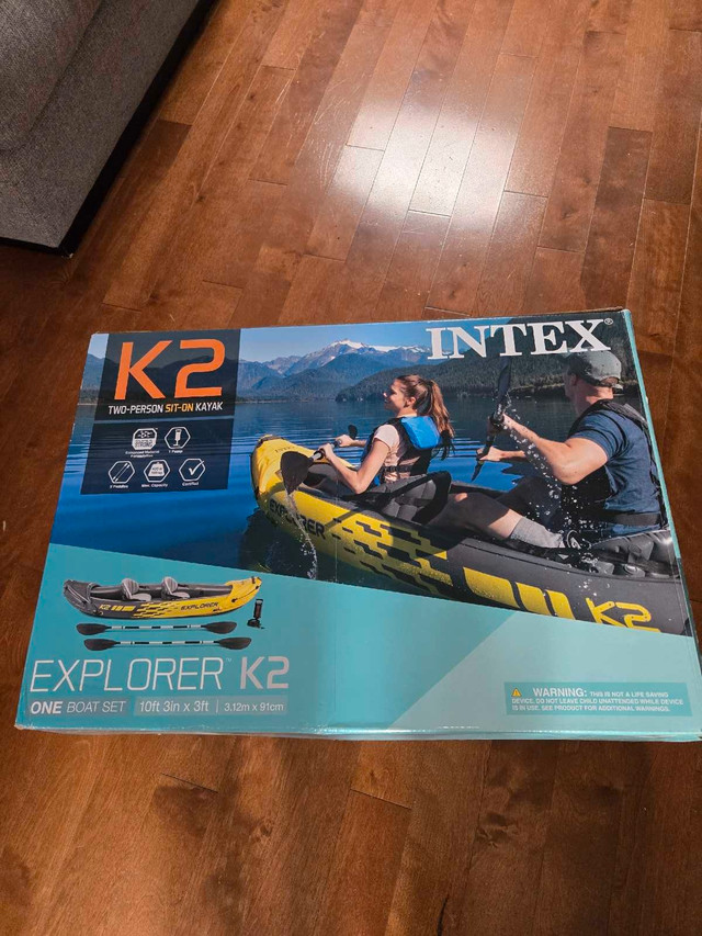 2 Person Inflatable Kayak dans Sports nautiques  à Ville de Montréal - Image 3