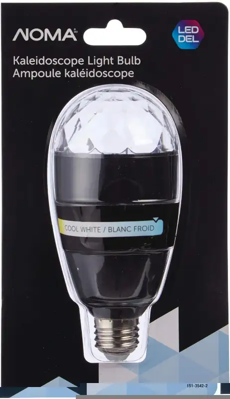 Kaleidoscope LED Light Bulb, Rotating Projector Light, E26 in Indoor Lighting & Fans in Ottawa - Image 6