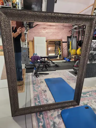 Large Decorative Gold Mirror – 56 X 44 Inches, View more