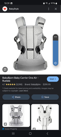 Baby Bjorn One Mesh Carrier