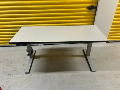 Haworth Sit-Stand Desk – 58” x 23” | Ergonomic Height Adjustable, View more