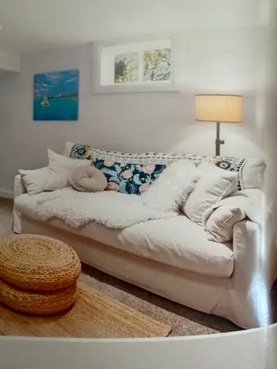 IKEA Hyltarp White, pullout couch, recently purchased, View more