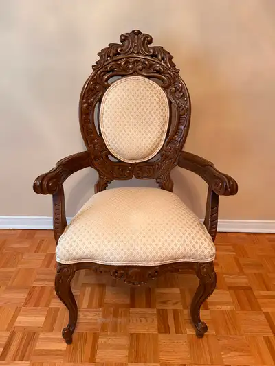 Chaise antique vintage chair, View more