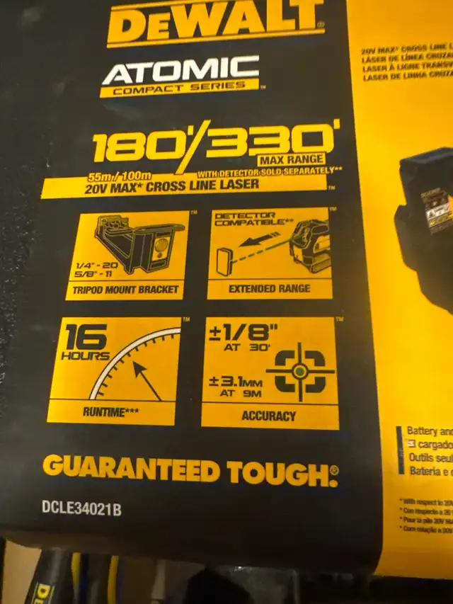 DeWalt 20V Laser in Power Tools in Oshawa / Durham Region - Image 4