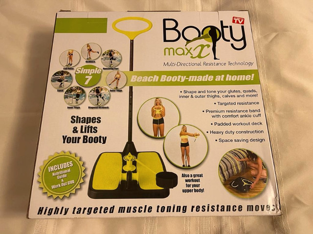 Booty max home workout -   burn calories   - low price in Health & Special Needs in City of Toronto - Image 2