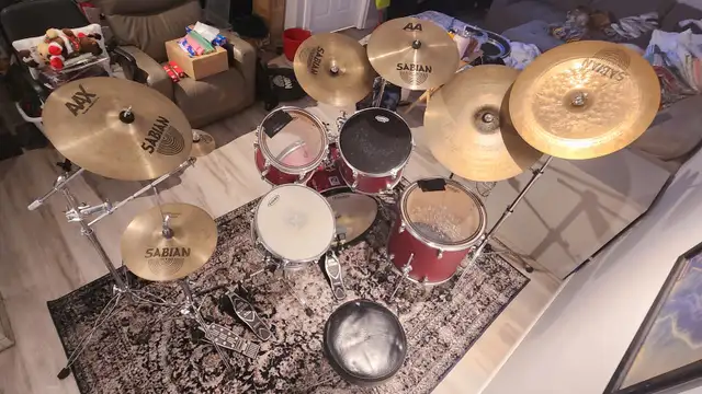 Drums, Cymbals, Stands, Double Pedal. Selling it all! in Drums & Percussion in Cole Harbour - Image 3