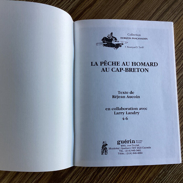 French Reader – La Pêche au Homard au Cap-Breton – Réjean Aucoin in Children & Young Adult in Winnipeg - Image 2