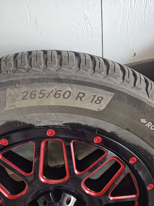 265/60 18r Michelin Cross climate2 on xd grenade rims in Tires & Rims in Strathcona County - Image 3