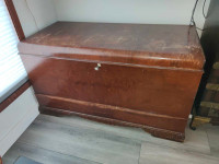Red Seal Cedar Chest with a double bottom