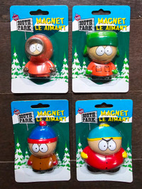 South Park 3D 1998 Vintage Fridge Magnets - UNOPENED in original