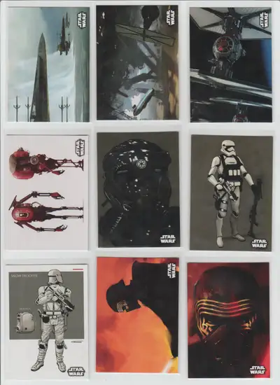2016 Topps Star Wars The Force Awakens Series 2 Concept Art SET, View more