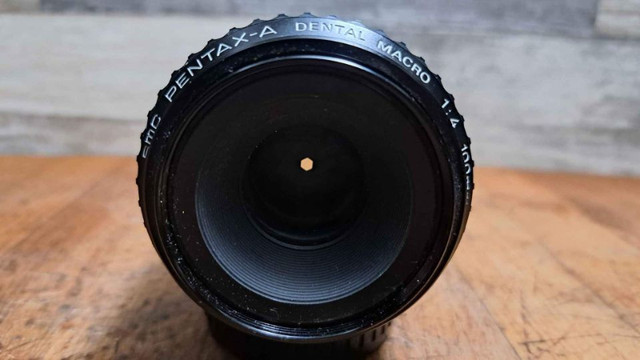 Pentax 100mm f4 SMC Pentax-A Dental Macro lens objectif lentille dans Appareils photo et caméras  à Ville de Montréal - Image 4