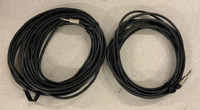 Heavy Duty Audio Cables 1/4 Inch