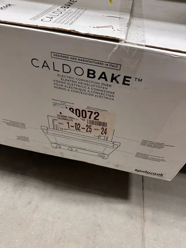 Brand New CaldoBake Convection OvenLocated in ManotickThanks63234860967811121