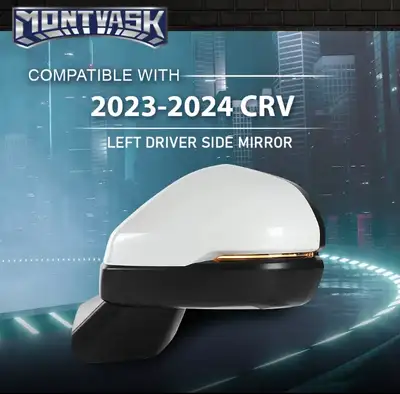 2023-2024 Honda CR-V Left Side Mirror - Brand New (7-Pin) Description: Selling a brand-new driver-si...