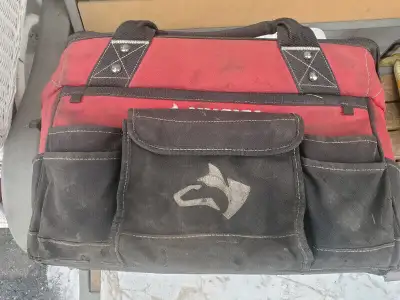 First $25 takes it. I am not looking for any offers. For sale a used Husky Tool Hand Carring Tool Bo...