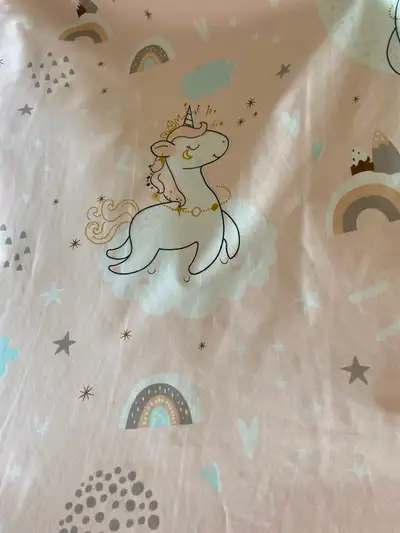 Ensemble complet literie lit simple licorne, View more