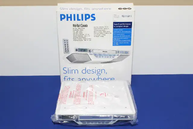 Philips Kitchen CD Clock Radio in General Electronics in Oshawa / Durham Region - Image 4