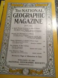 National Geographic Magazine 1956