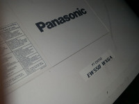 Panasonic PT-EW550U WXGA 5000 Lumen LCD Projector 1080p long lif