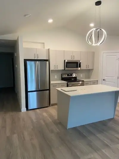 New Build 1 bedroom Lower Level Townhouse for rent. New appliances. St James area. Close to Polo Par...