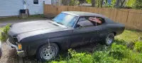 selling 72 chevelle willing to take cash offers