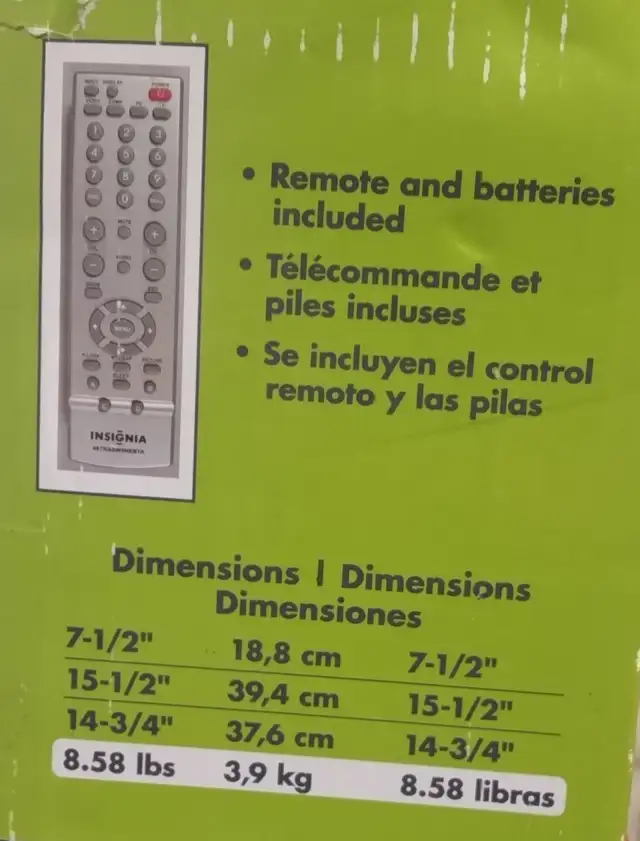 TV for RV / Boat / Kitchen, Dual power - $40 in TVs in City of Toronto - Image 3