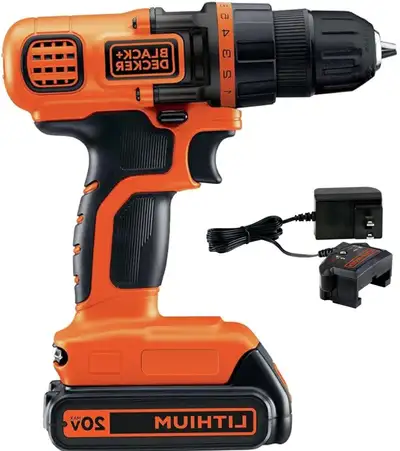 ***NEW*** Black+Decker Cordless Drill/Driver, Battery, Charger, View more