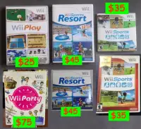 Wii Sports ⎮ Wii Sports Resort⎮Wii Play ⎮ Wii Party
