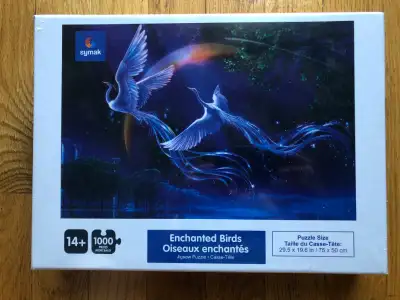 NEUF PUZZLE CASSE-TÊTE 1000 * OISEAUX ENCHANTÉS *, View more