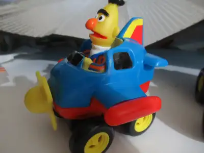 Sesame Street Bert in airplane - well made, View more