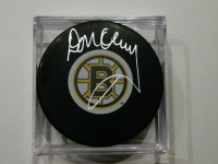 Don Cherry Boston Bruins Hockey Night in Canada signed puck