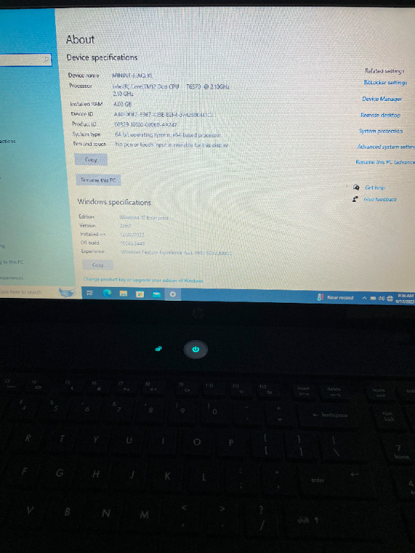 HP Probook 4510s laptop dans Portables  à Calgary - Image 2